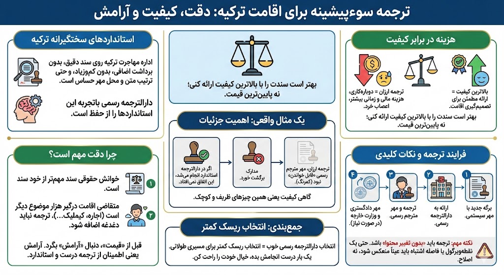 ترجمه سوءپیشینه ترکی