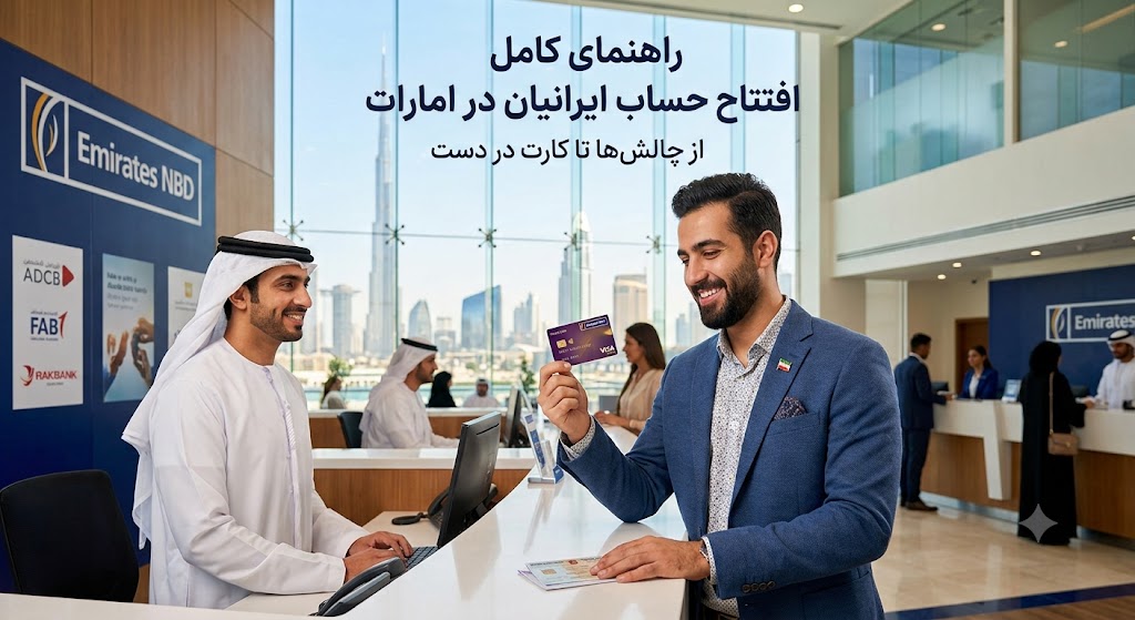 افتتاح حساب بانکی برای ایرانیان در امارات