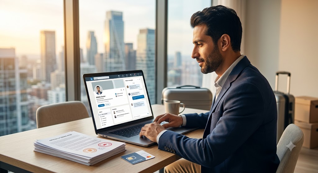 شبکهسازی در لینکدین